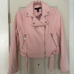 Forever 21 Pink Moto Jacket